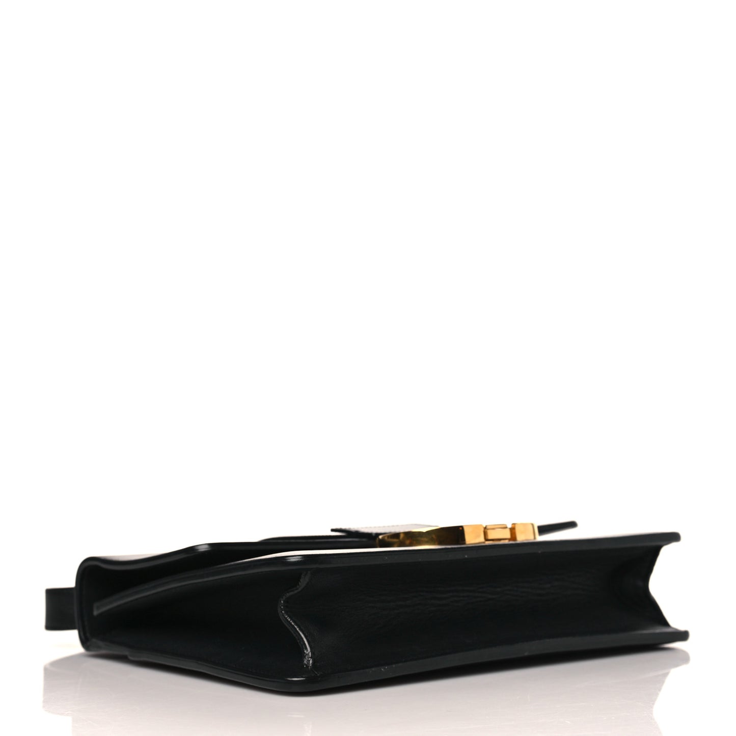 Smooth Calfskin 30 Montaigne Flap Bag Black