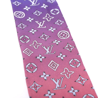 Louis Vuitton Silk Monogram Map Bandeau 3 of 3