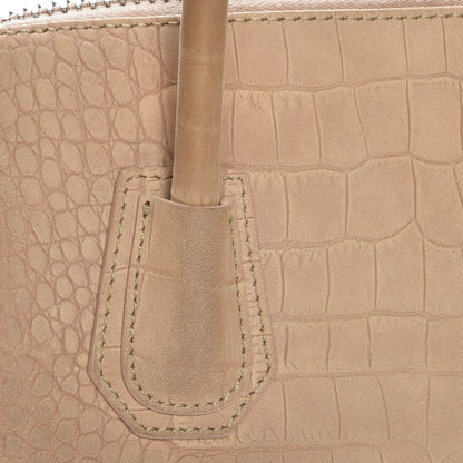 Givenchy Nubuck Crocodile Embossed Small Antigona Beige 8 of 8