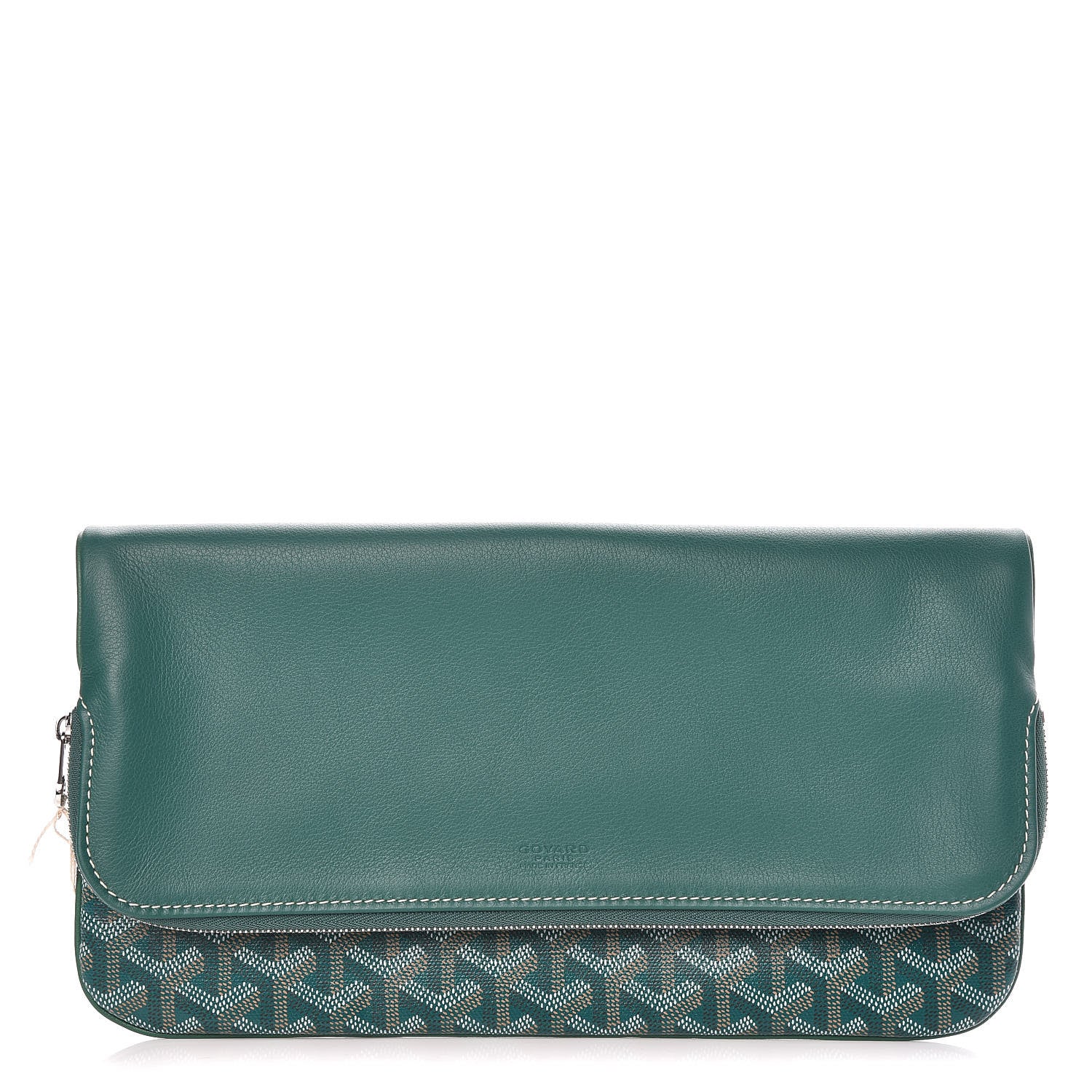 Goyard Goyardine Sainte Marie Soft Clutch Green 1 of 9