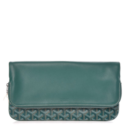 Goyard Goyardine Sainte Marie Soft Clutch Green 1 of 9