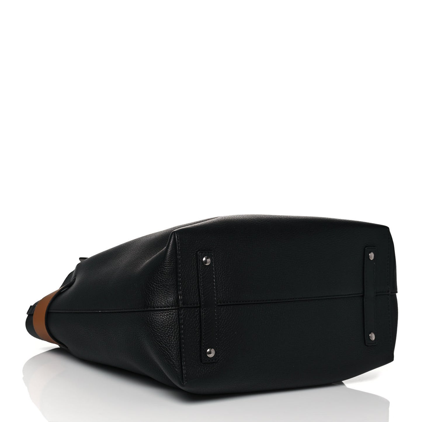 Marais Calfskin Large Belt Bag Black