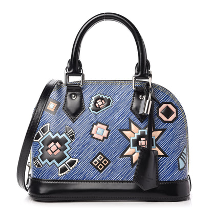 Louis Vuitton Epi Azteque Alma BB Denim Light 1 of 9