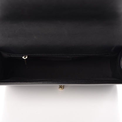 Chanel Iridescent Glazed Calfskin Quilted New Medium Boy Flap Black 5 of 8