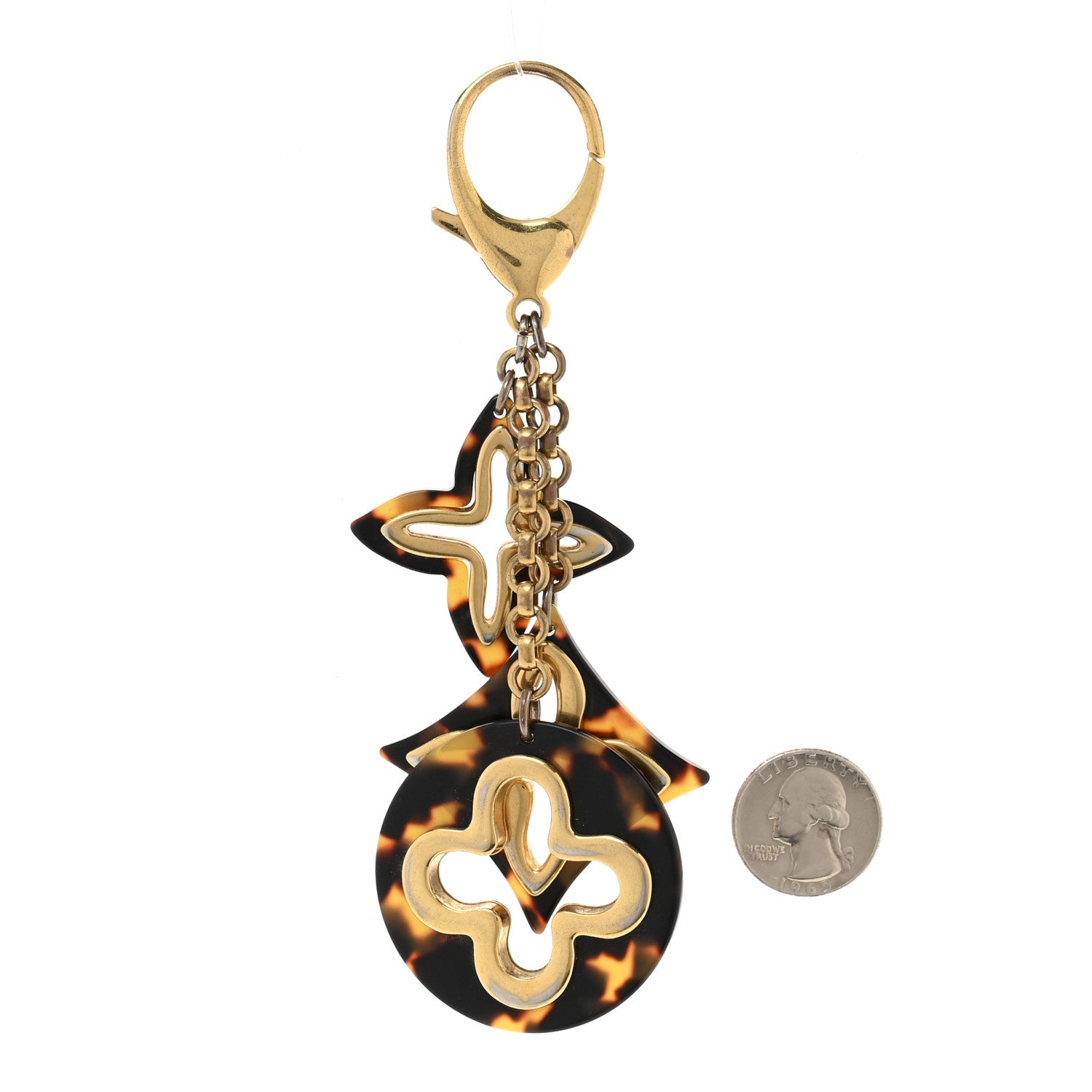 Louis Vuitton Insolence Bag Charm Ecaille 2 of 4