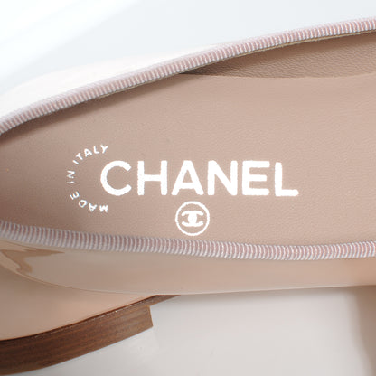 Chanel Patent Classic CC Ballet Flats 39 Pink 4 of 6