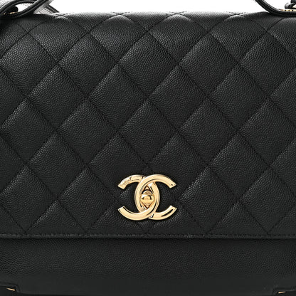 Chanel Caviar Quilted Large Business Affinity Flap Black 8 of 12