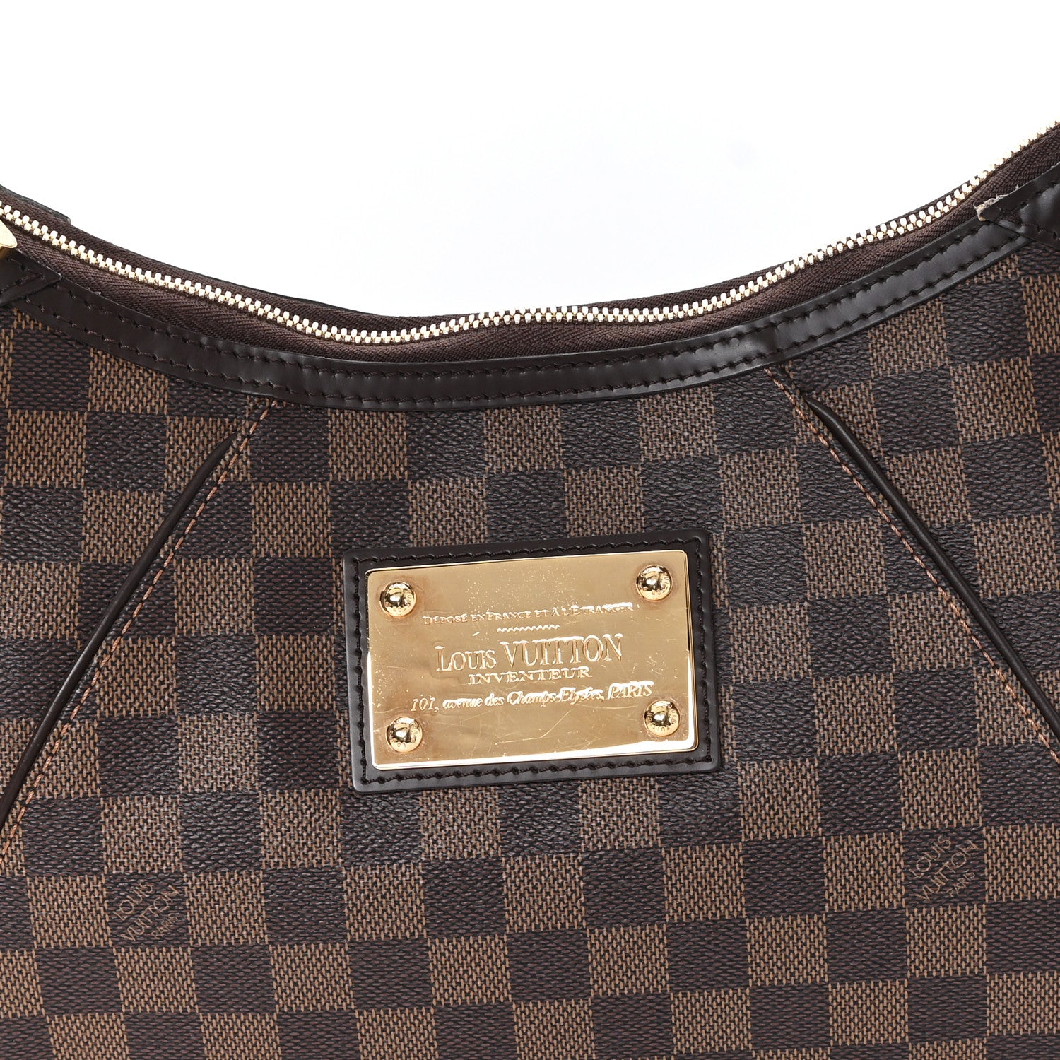 Louis Vuitton Damier Ebene Thames GM 7 of 9