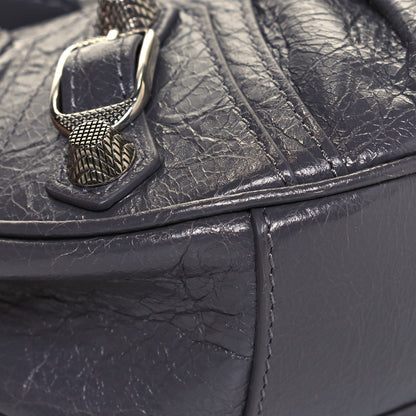 Balenciaga Agneau Arena Le Cagole Shoulder Bag XS Dark Grey 4 of 19