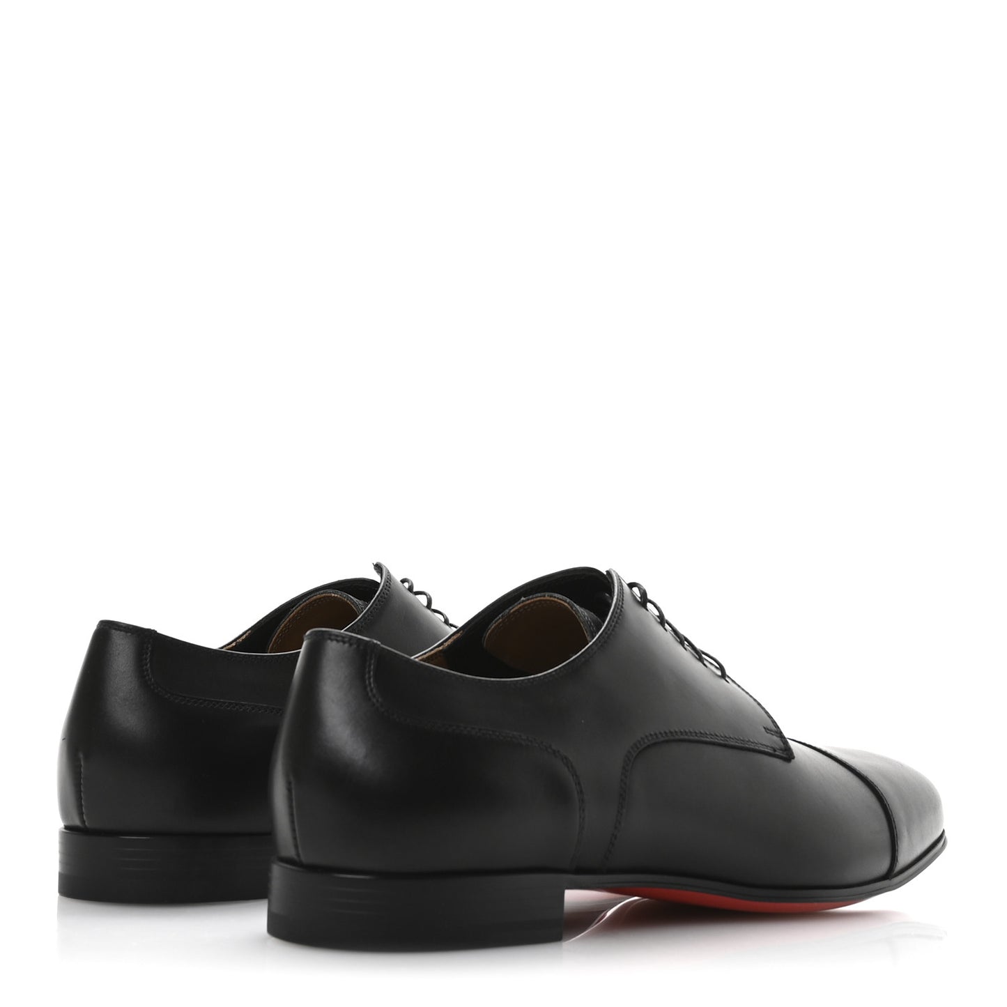 Calfskin Mens Surcity Flat Derby Oxford 42 Black