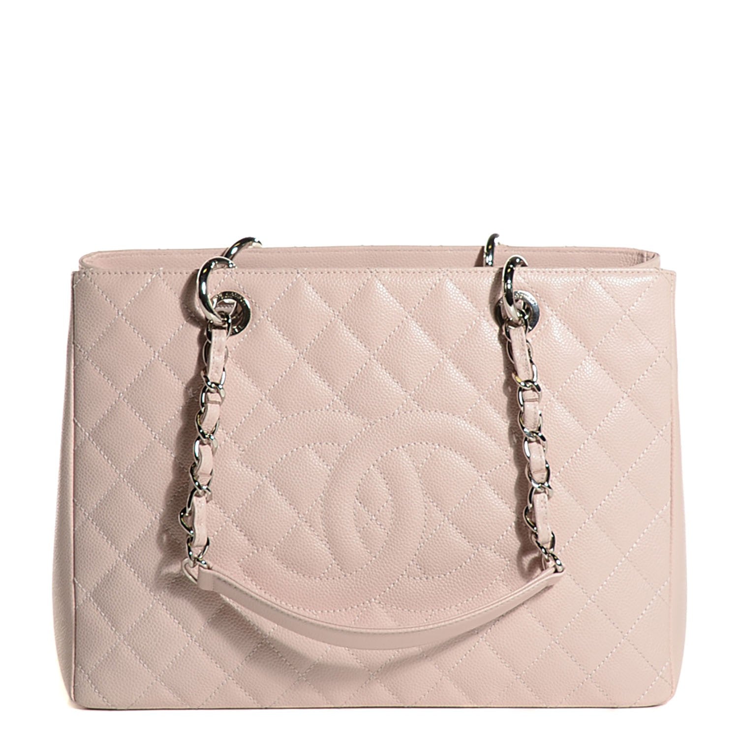 Chanel Caviar Grand Shopping Tote GST Light Pink 1 of 7