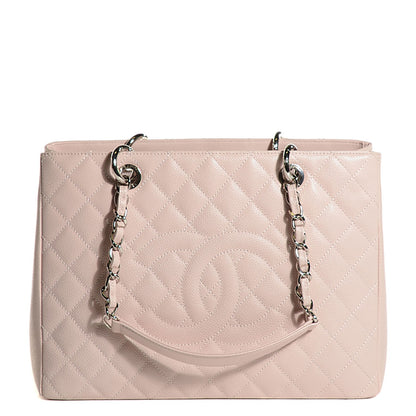 Chanel Caviar Grand Shopping Tote GST Light Pink 1 of 7