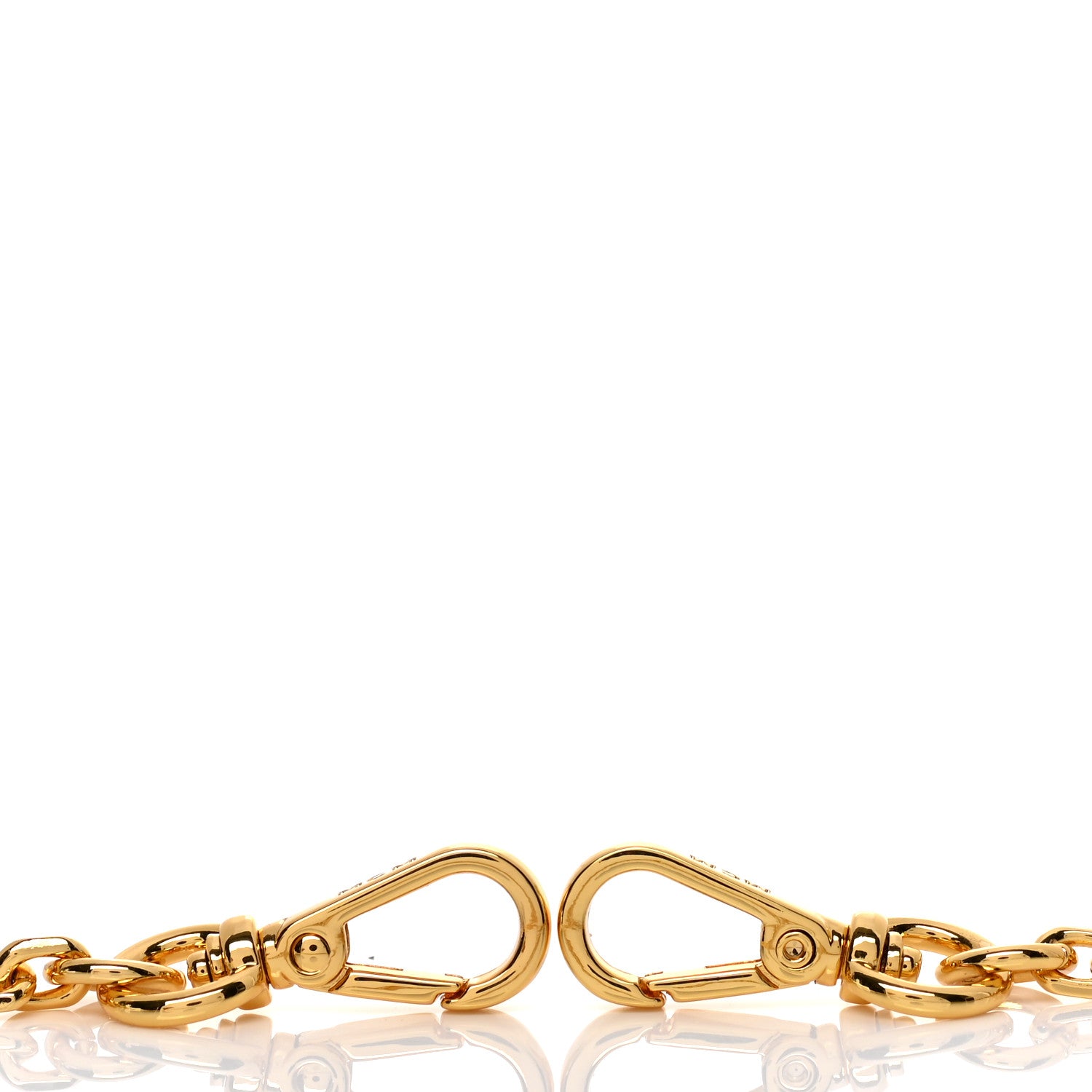 MCM Chain Shoulder Strap Gold 4 of 4