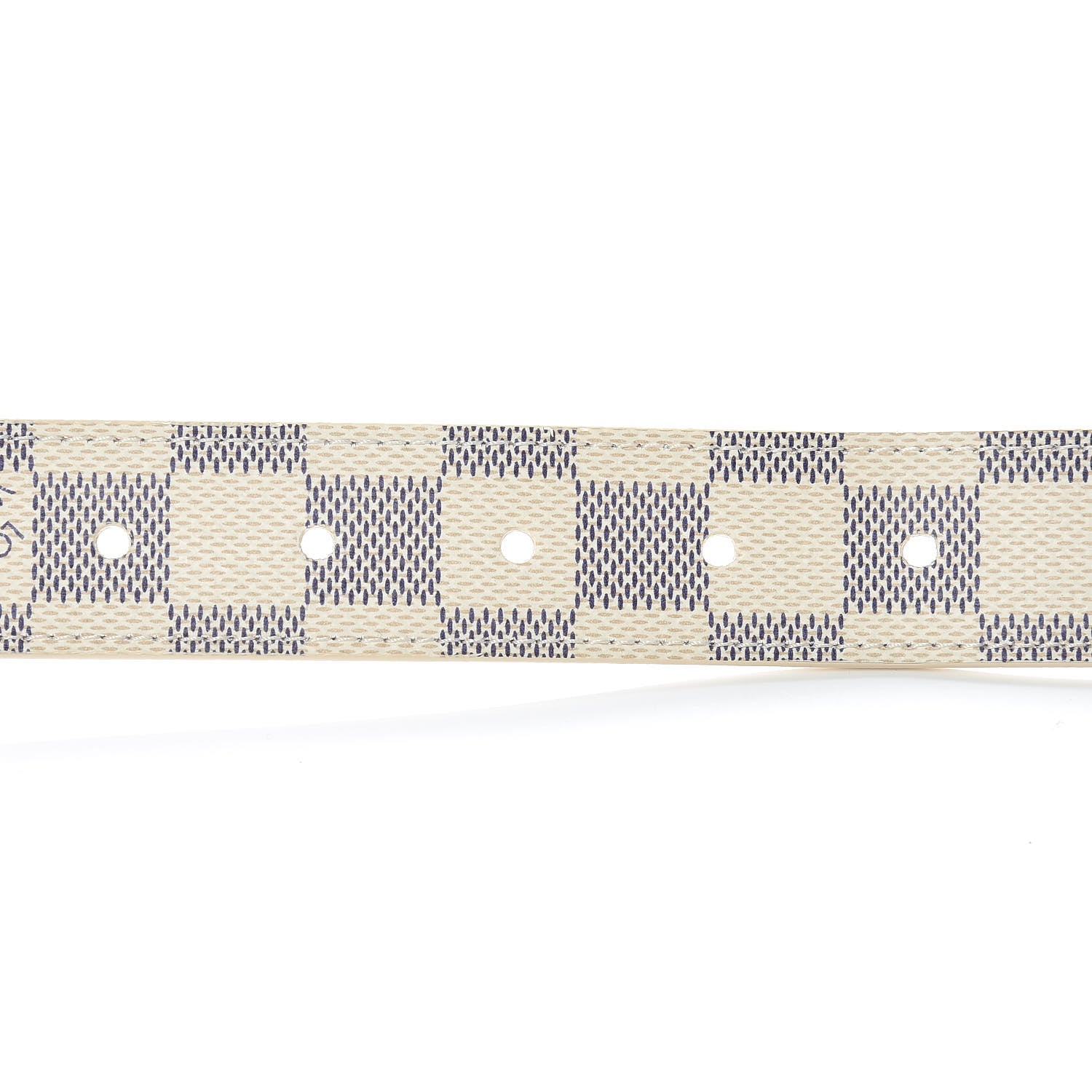 Louis Vuitton Damier Azur 30mm Tresor Belt 90 36 7 of 10