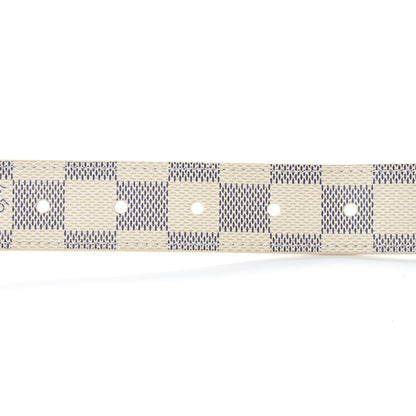 Louis Vuitton Damier Azur 30mm Tresor Belt 90 36 7 of 10
