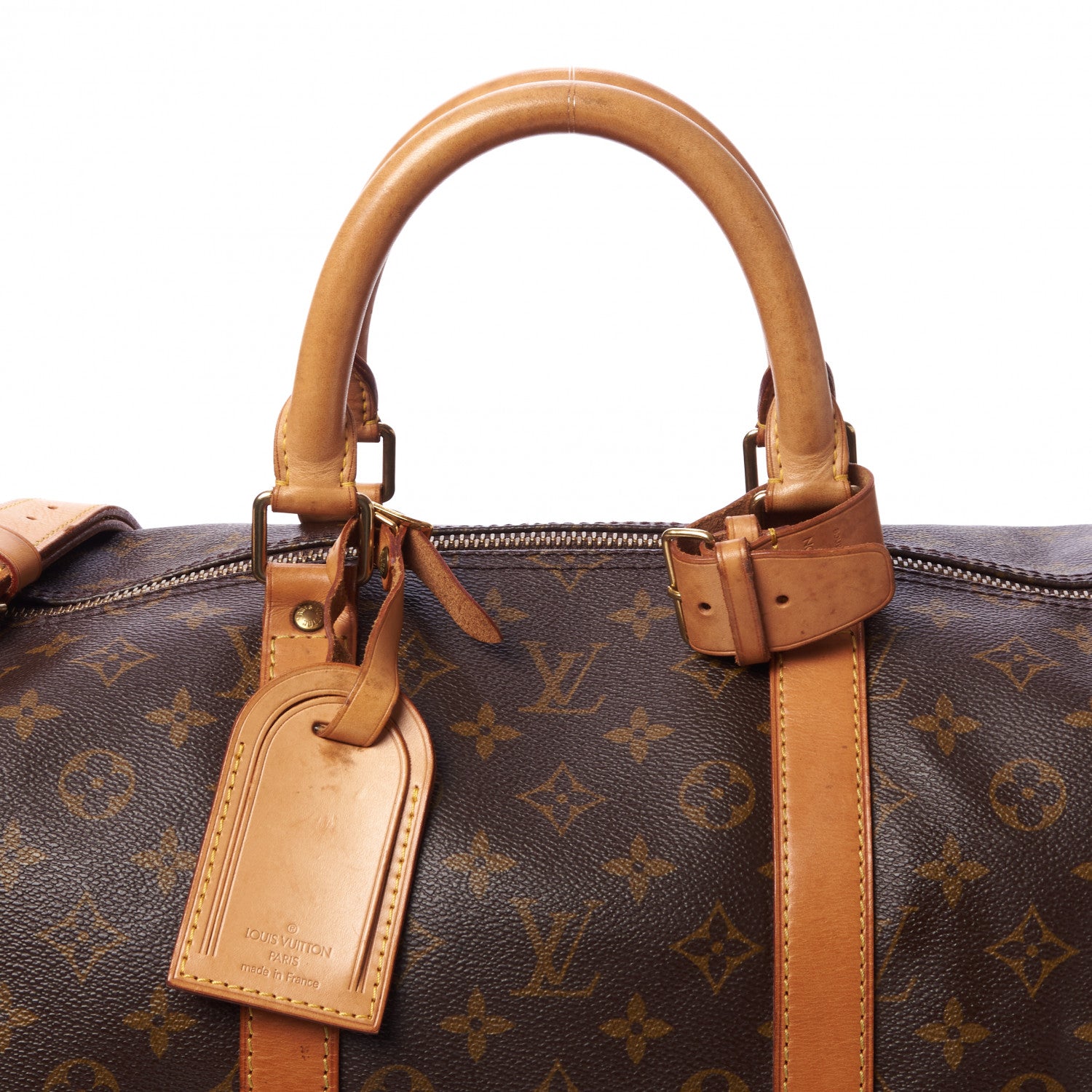 Louis Vuitton Monogram Keepall Bandouliere 55 8 of 9