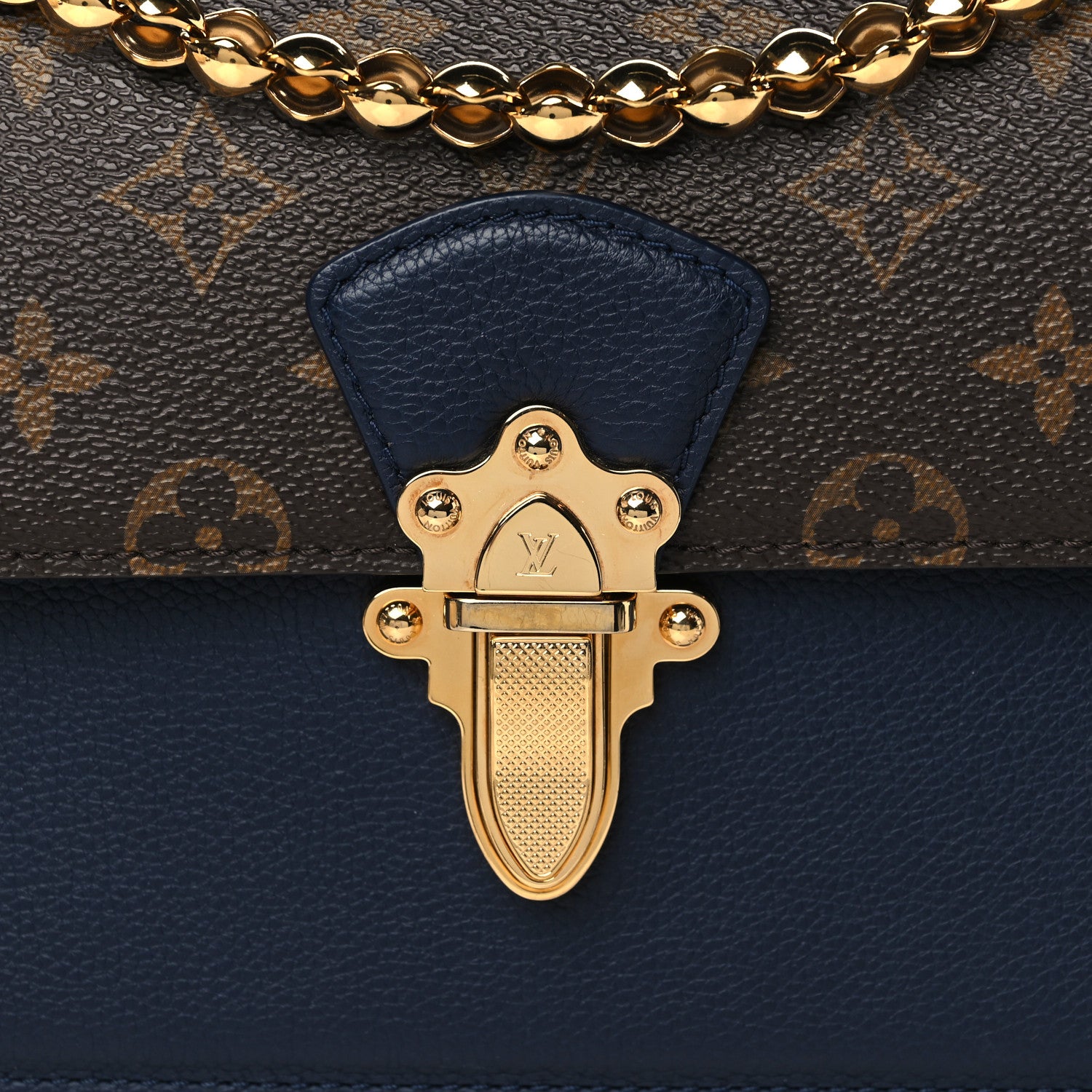 Louis Vuitton Monogram Victoire Blue Marine 8 of 10