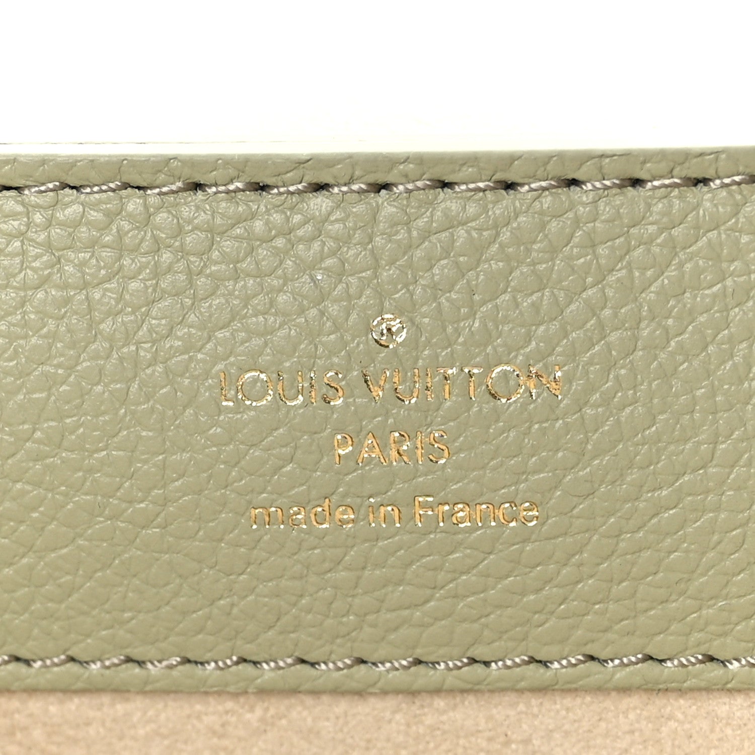 Louis Vuitton Soft Calfskin Mini Lockme Ever Asnieres Green Milky White 6 of 8