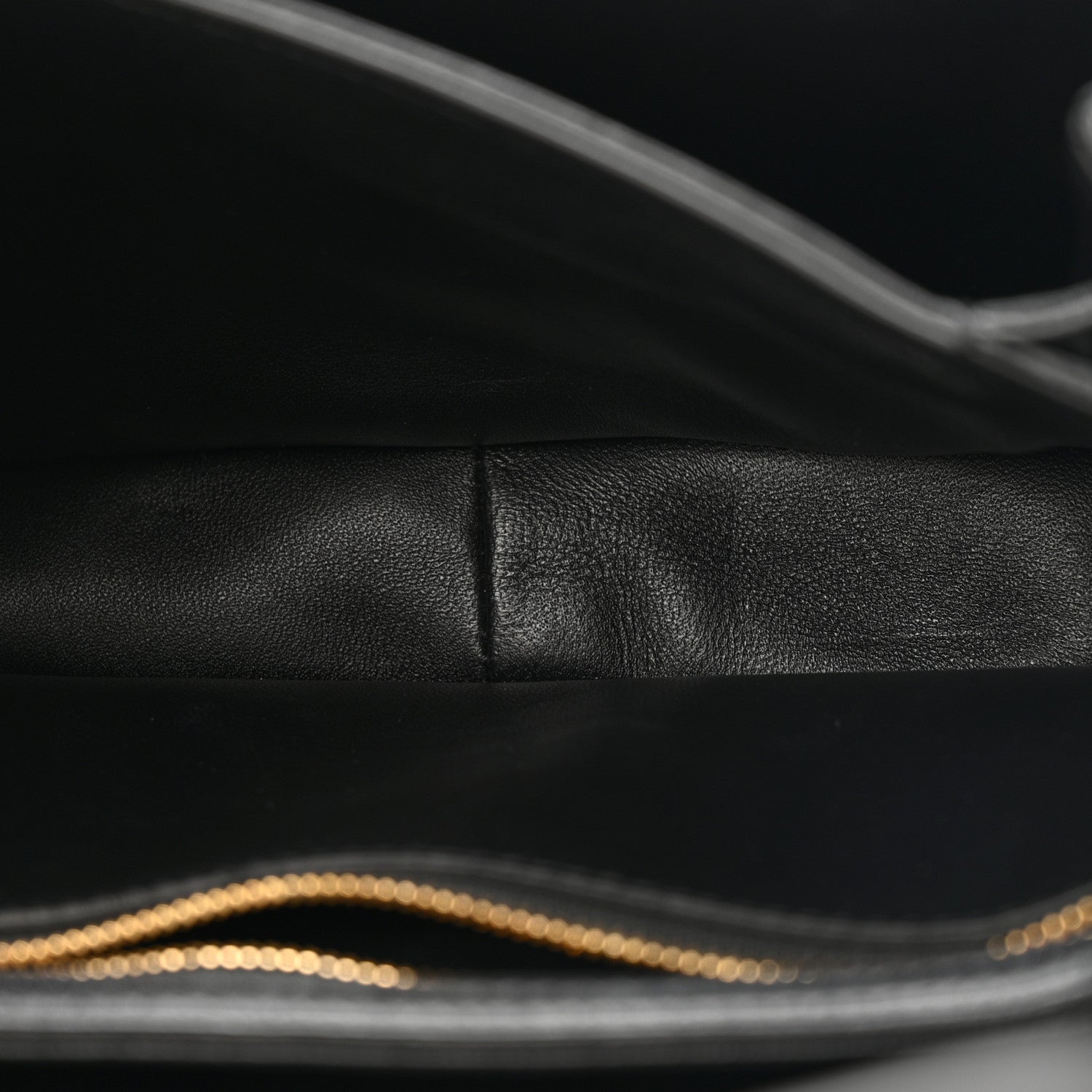 Celine Shiny Calfskin Medium Triomphe Black 5 of 15
