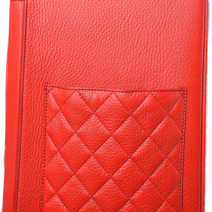 Chanel Calfskin Quilted Coco Case Trolley Red 10 of 14