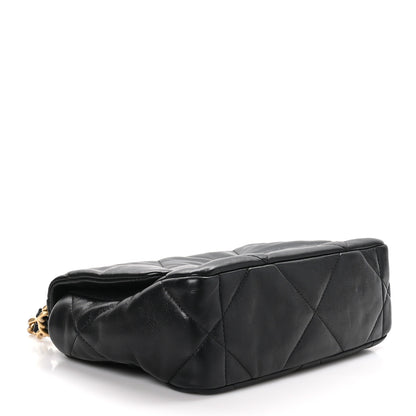 Chanel Goatskin Quilted Medium Chanel 19 Flap Black 4 of 11