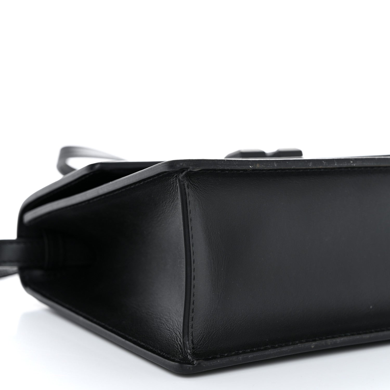 Off-White Calfskin Jitney 1.4 Shoulder Bag Black 8 of 9