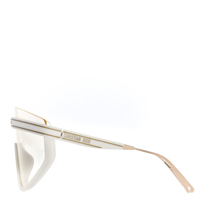 Christian Dior Mask DiorClub M2U Sunglasses Translucent Ivory 2 of 9