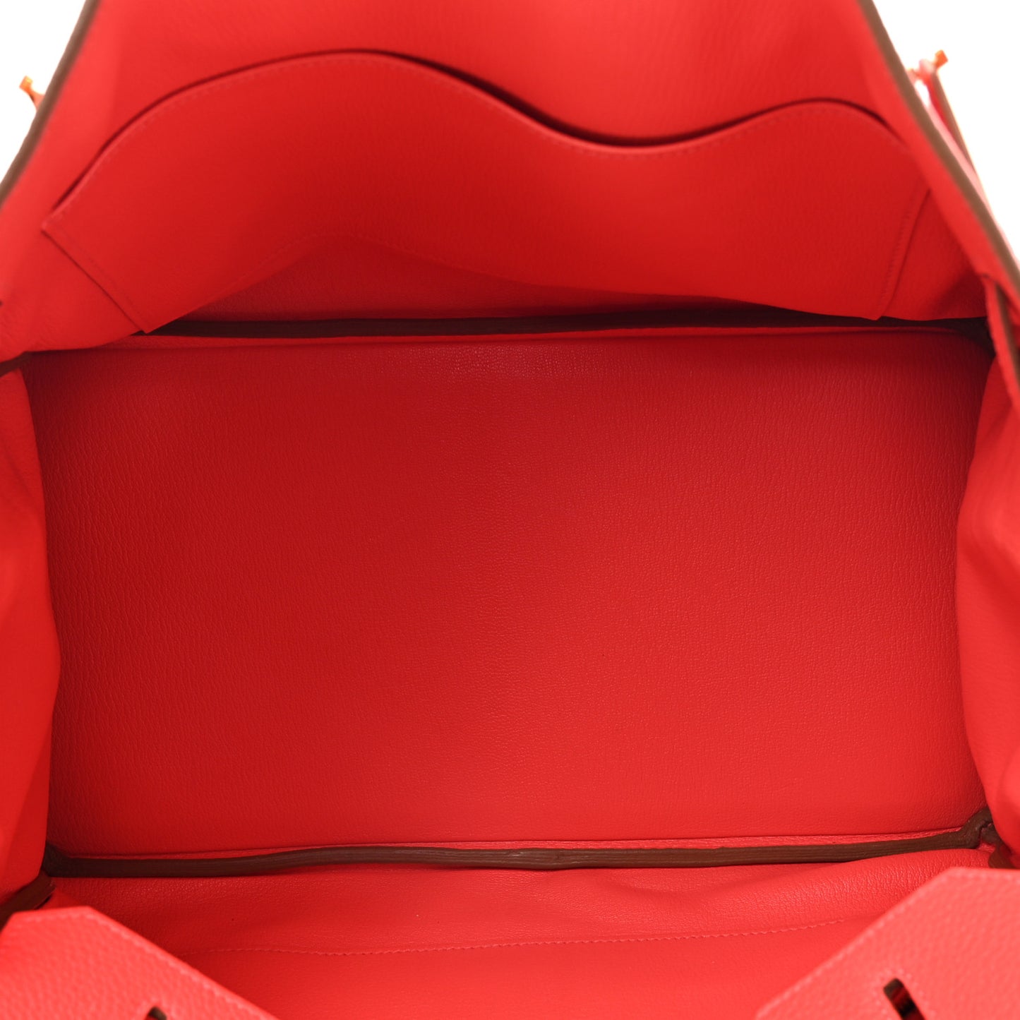 Togo Birkin 35 Rouge Pivoine