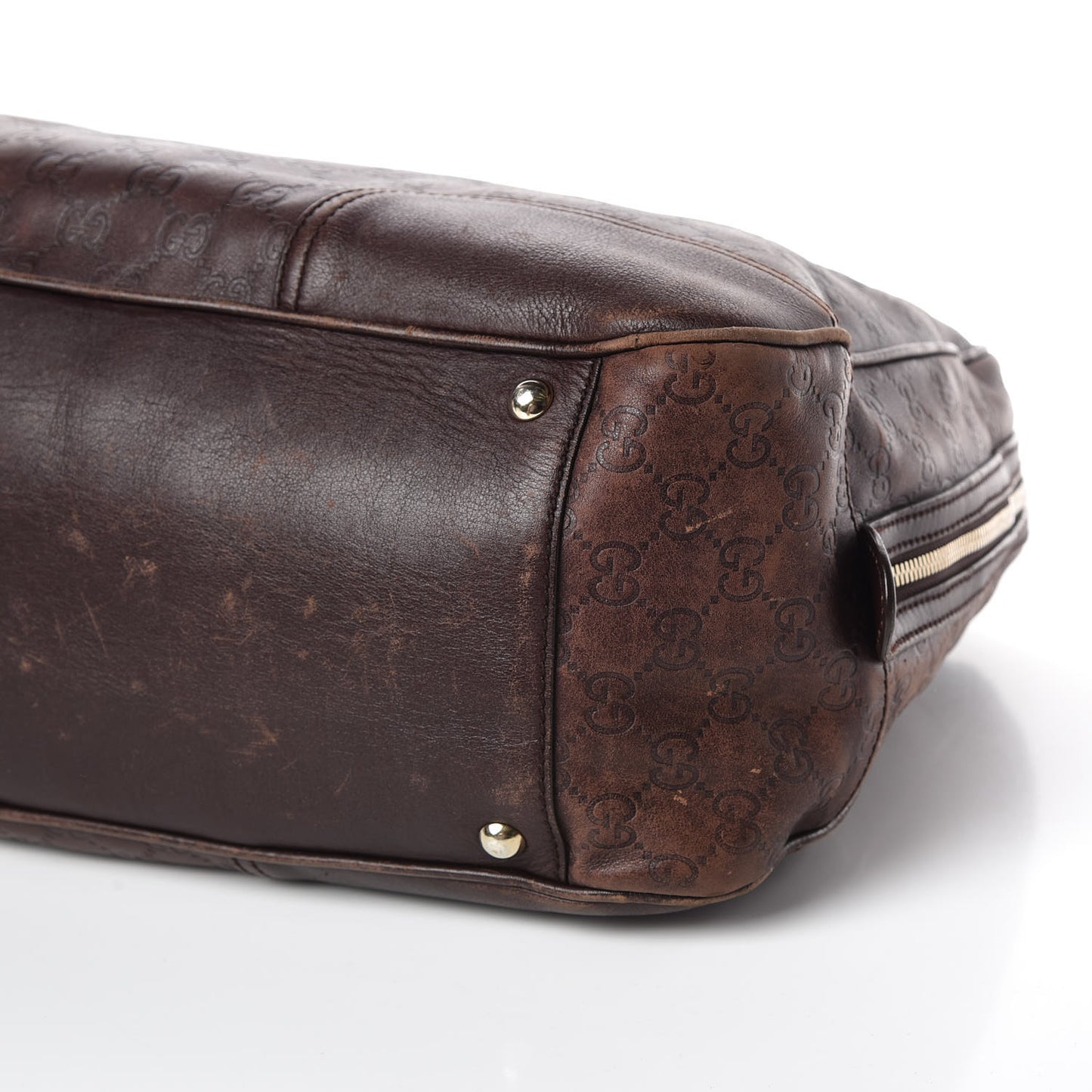 Guccissima Large Princy Tote Brown