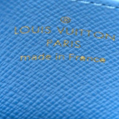 Louis Vuitton Monogram 2021 Christmas China Animation Zippy Coin Purse Myosotis Blue 6 of 10