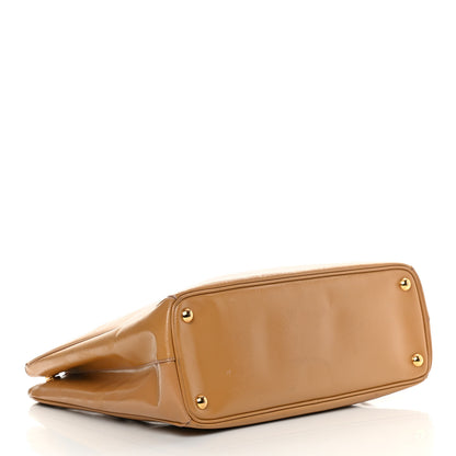 Prada Saffiano Vernice Medium Galleria Double Zip Tote Cammeo 3 of 20