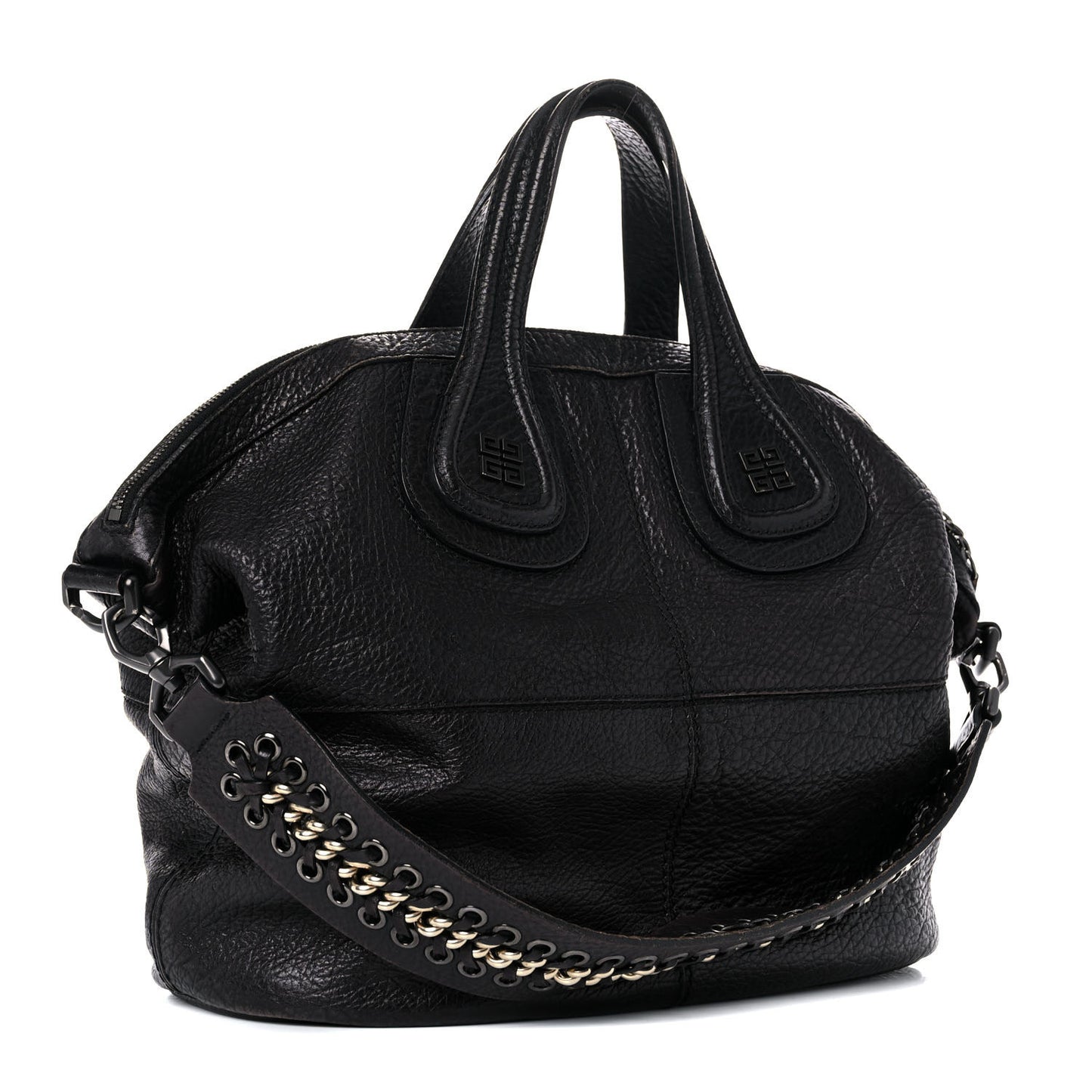 Sugar Goatskin Medium Corset Chain Nightingale Black