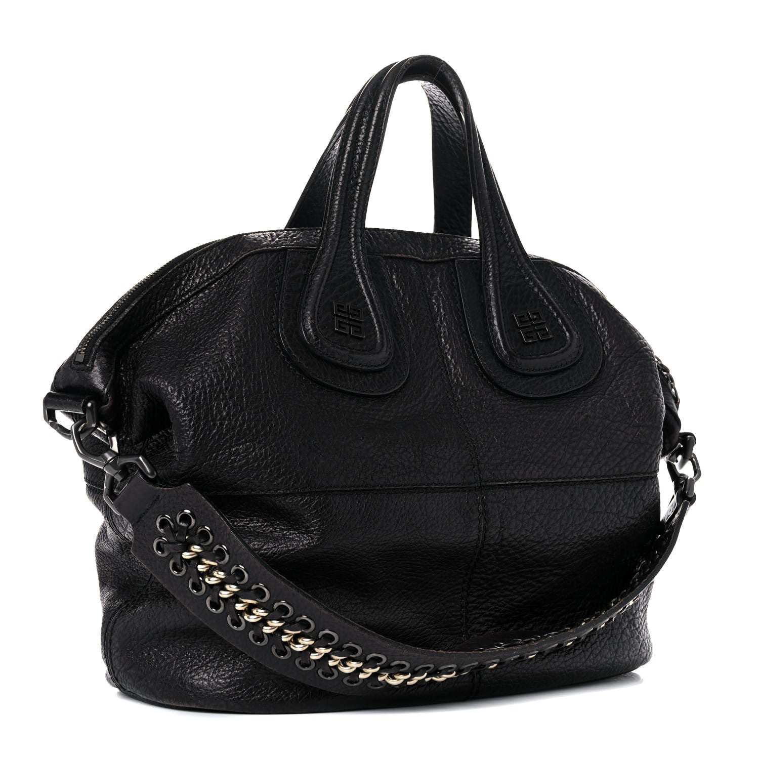 Givenchy Sugar Goatskin Medium Corset Chain Nightingale Black 3 of 28