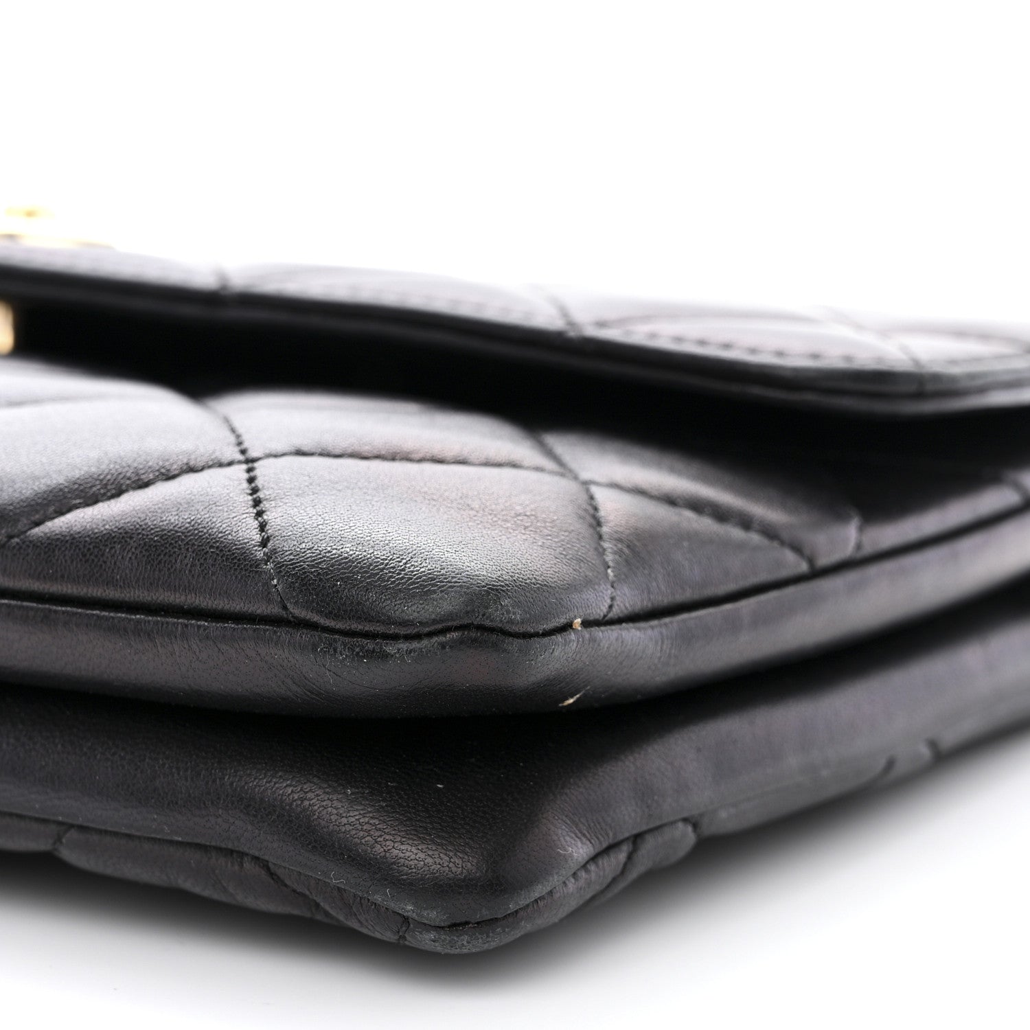 Chanel Lambskin Quilted Medium Trendy CC Flap Black 12 of 14