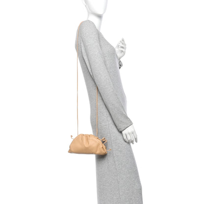 Bottega Veneta Butter Calfskin The Mini Pouch Nude 2 of 10