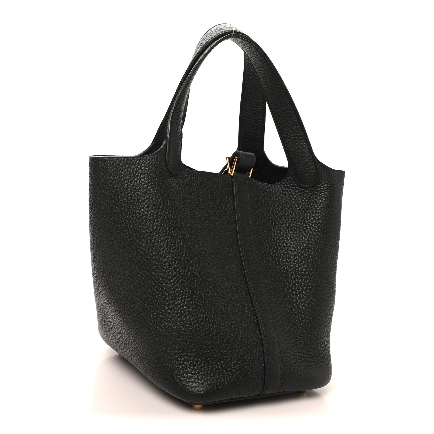 Hermes Taurillon Clemence Picotin Lock 18 PM Black 3 of 10