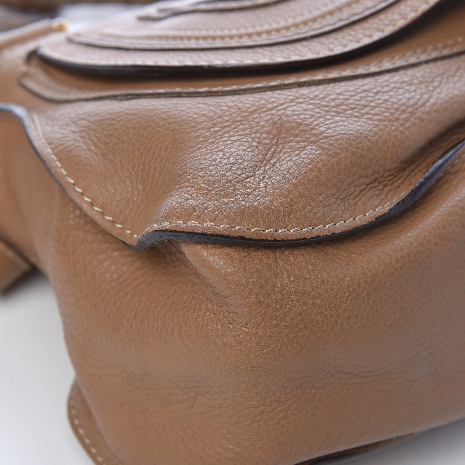 Chloe Calfskin Medium Marcie Satchel Nut 8 of 17