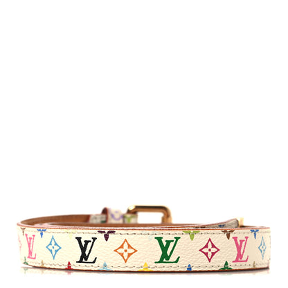 Louis Vuitton Monogram Multicolor Belt 90 36 White 2 of 5