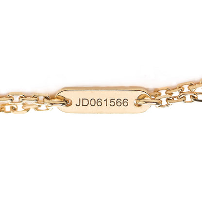 Van Cleef & Arpels 18K Yellow Gold Mother of Pearl Sweet Alhambra Butterfly Bracelet 4 of 6