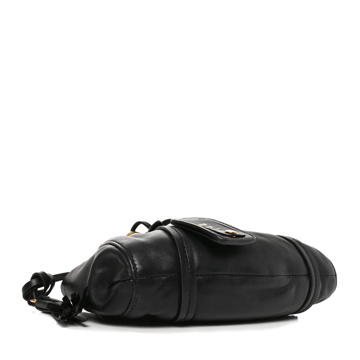Miu Miu Nappa Mini Joie Shoulder Bag Black 4 of 9