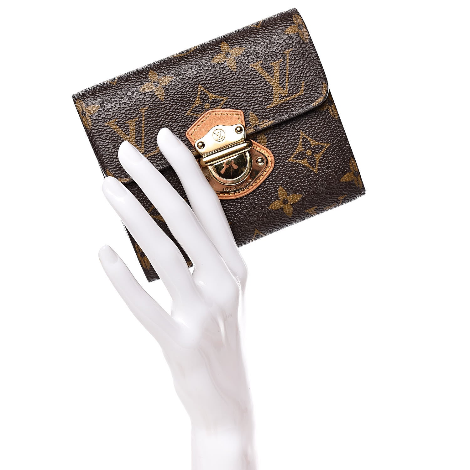 Louis Vuitton Monogram Joey Wallet 2 of 7