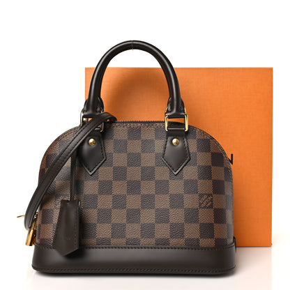 Louis Vuitton Damier Ebene Alma BB 10 of 10
