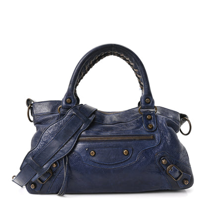Balenciaga Chevre Classic Hardware First Indigo 1 of 11