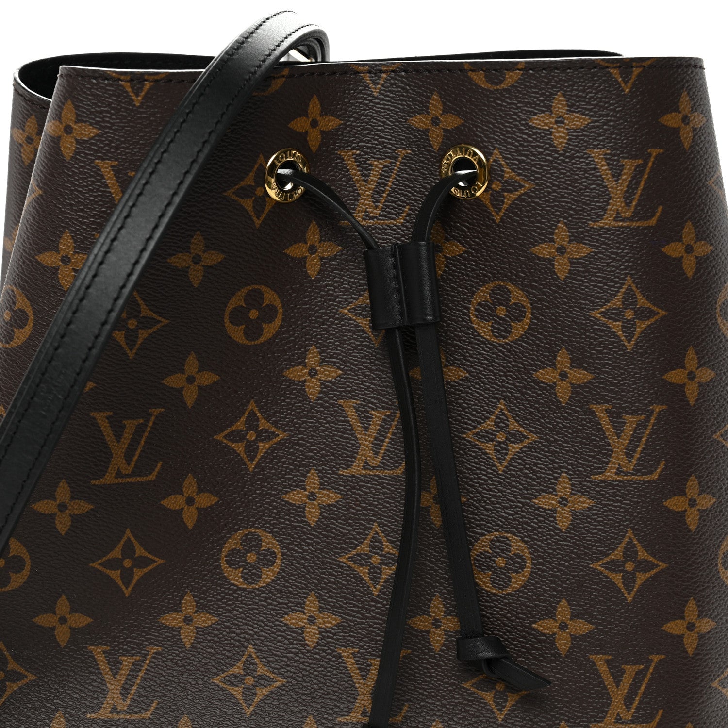 Louis Vuitton Monogram Neonoe MM Black 7 of 11