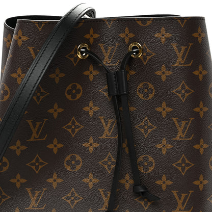 Louis Vuitton Monogram Neonoe MM Black 7 of 11