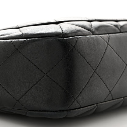 Chanel Lambskin Quilted Small Timeless Camera Case Black 9 of 10