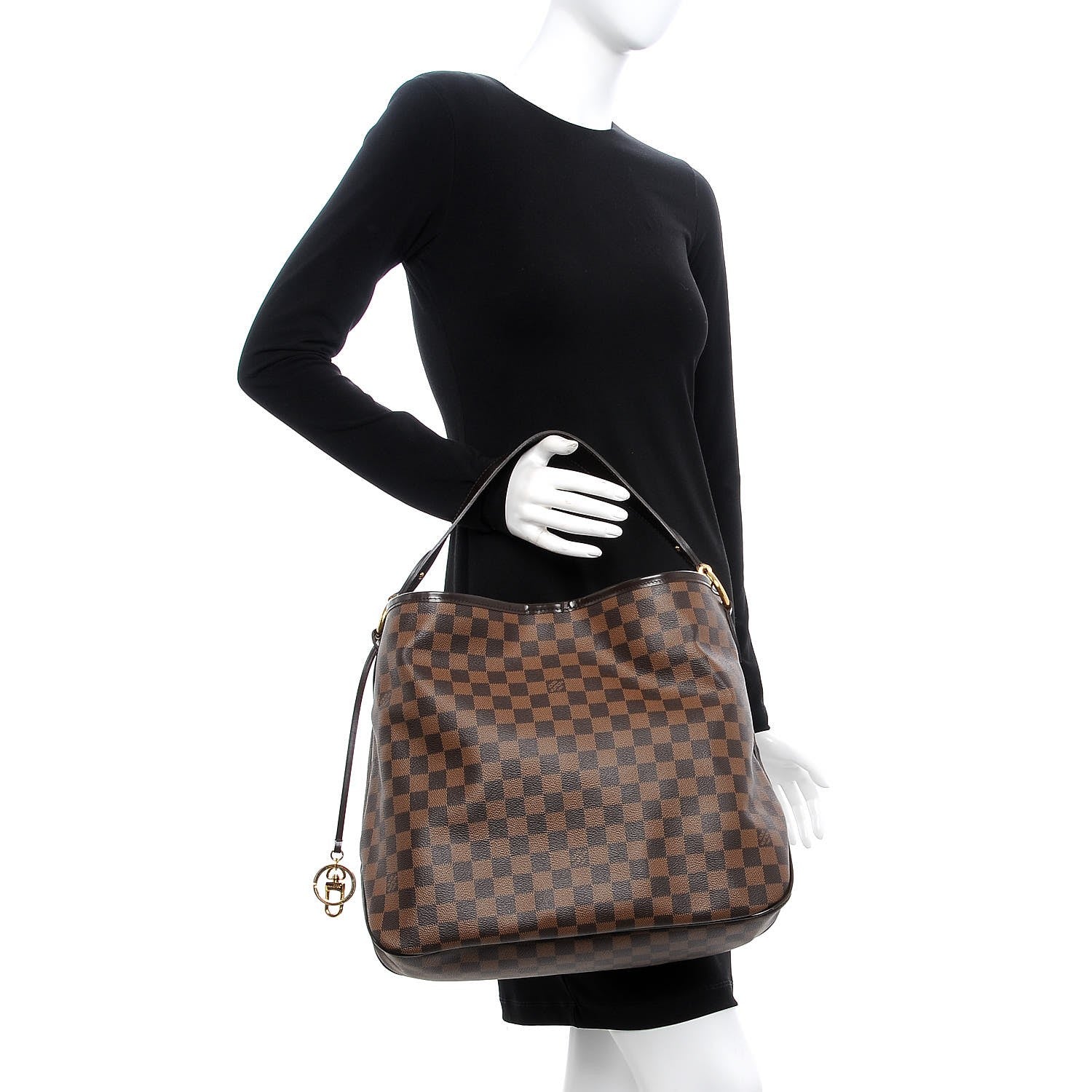 Louis Vuitton Damier Ebene Delightful MM 2 of 8