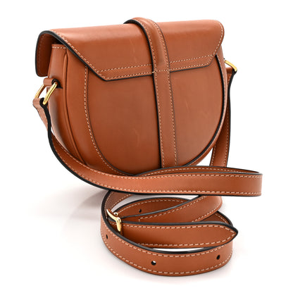 Celine Natural Calfskin Tweed Besace Small 16 Tan 3 of 14