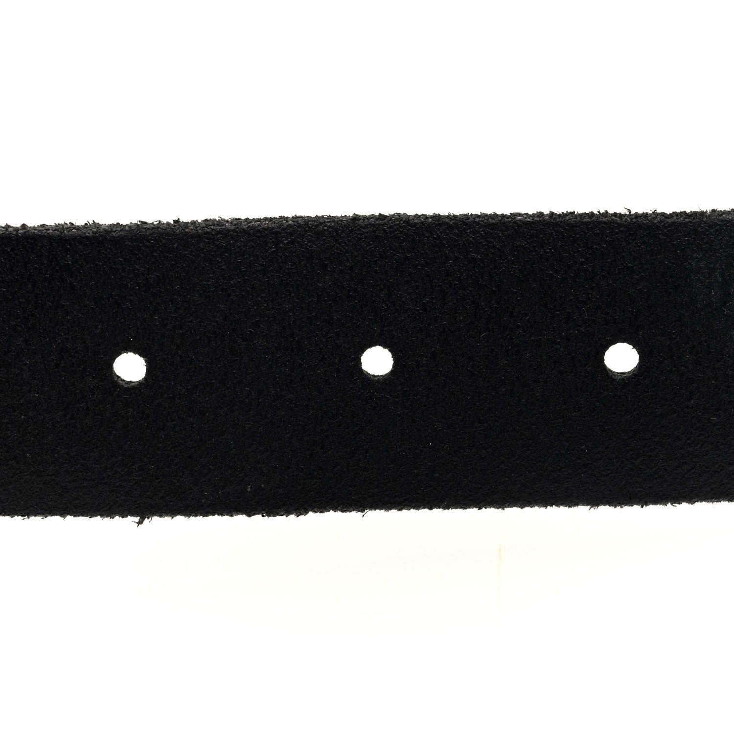 Gucci Cuoio Toscano Nickel Double G 85 34 Belt Black 1864243