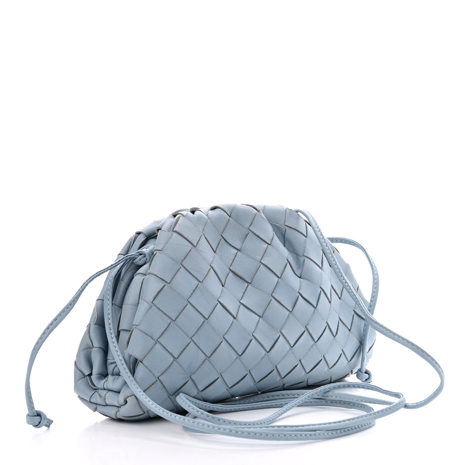 Bottega Veneta Nappa Intrecciato The Mini Pouch Ice 3 of 15